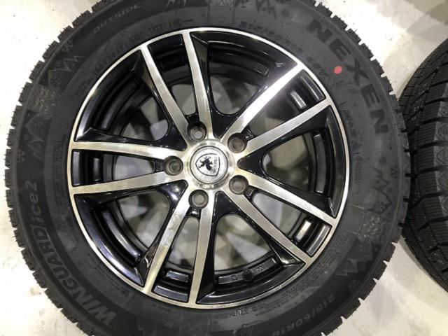 BROOK  + NEXEN(ネクセン)/ROADSTONE NEXEN(ネクセン) WINGUARD ice2 215/60R16 95T 4本