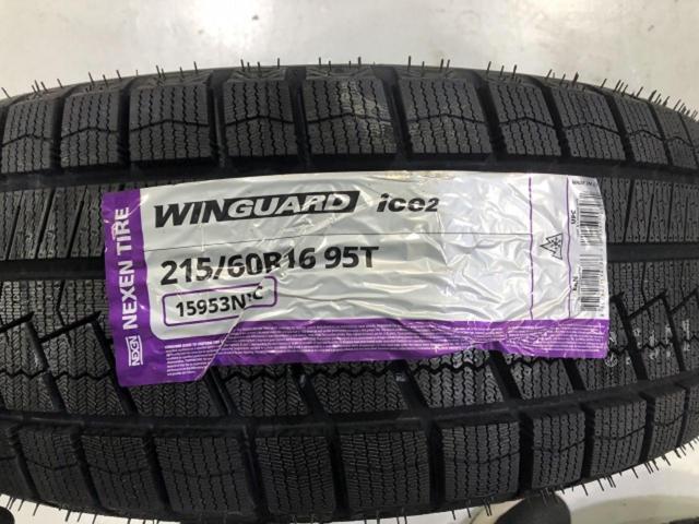 BROOK  + NEXEN(ネクセン)/ROADSTONE NEXEN(ネクセン) WINGUARD ice2 215/60R16 95T 4本