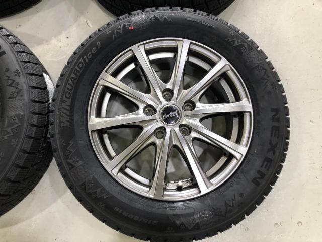 MANARAY SPORT(マナレイスポーツ)  EUROSPEED  + NEXEN(ネクセン)/ROADSTONE NEXEN(ネクセン) WINGUARD ice2 215/60R16 95T
