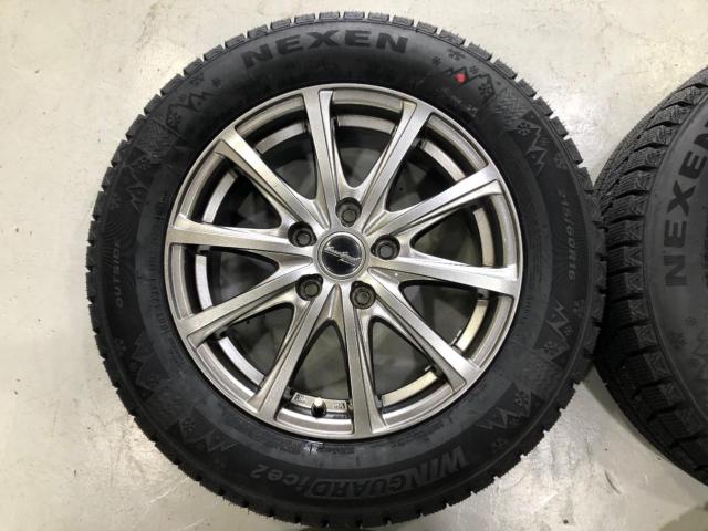 MANARAY SPORT(マナレイスポーツ)  EUROSPEED  + NEXEN(ネクセン)/ROADSTONE NEXEN(ネクセン) WINGUARD ice2 215/60R16 95T