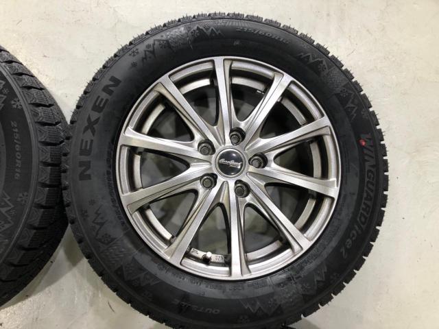 MANARAY SPORT(マナレイスポーツ)  EUROSPEED  + NEXEN(ネクセン)/ROADSTONE NEXEN(ネクセン) WINGUARD ice2 215/60R16 95T