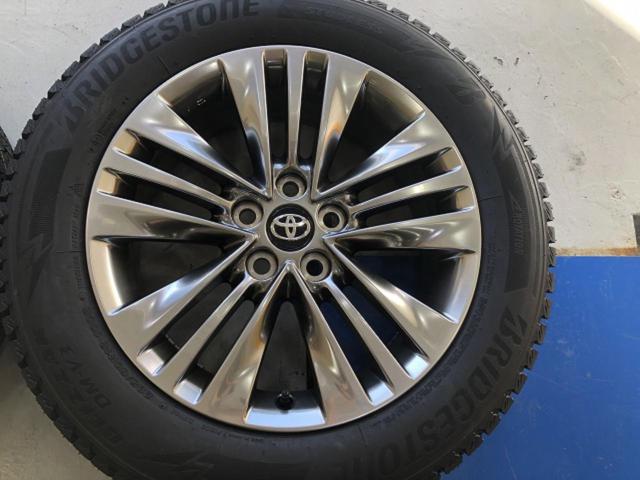 トヨタ純正(TOYOTA)  40アルファード純正アルミ  + BRIDGESTONE(ブリヂストン) BRIDGESTONE BLIZZAK DM-V3 225/60R18 4本