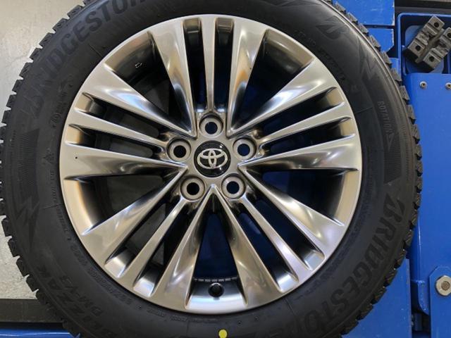 トヨタ純正(TOYOTA)  40アルファード純正アルミ  + BRIDGESTONE(ブリヂストン) BRIDGESTONE BLIZZAK DM-V3 225/60R18 4本