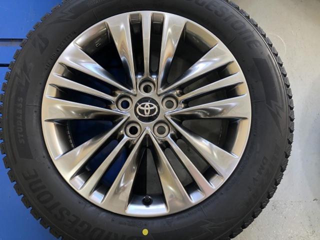 トヨタ純正(TOYOTA)  40アルファード純正アルミ  + BRIDGESTONE(ブリヂストン) BRIDGESTONE BLIZZAK DM-V3 225/60R18 4本