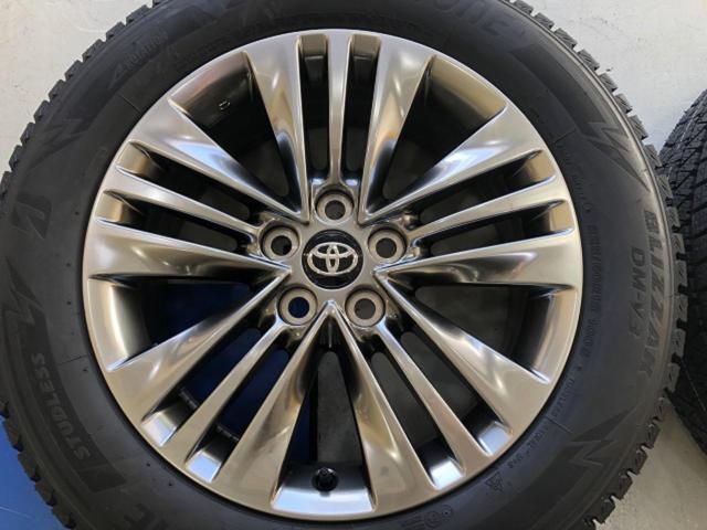 トヨタ純正(TOYOTA)  40アルファード純正アルミ  + BRIDGESTONE(ブリヂストン) BRIDGESTONE BLIZZAK DM-V3 225/60R18 4本