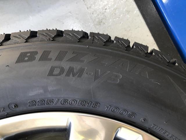トヨタ純正(TOYOTA)  40アルファード純正アルミ  + BRIDGESTONE(ブリヂストン) BRIDGESTONE BLIZZAK DM-V3 225/60R18 4本