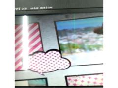 【TFT】colr monitor 12インチ バイザーモニター左 ノイズ有