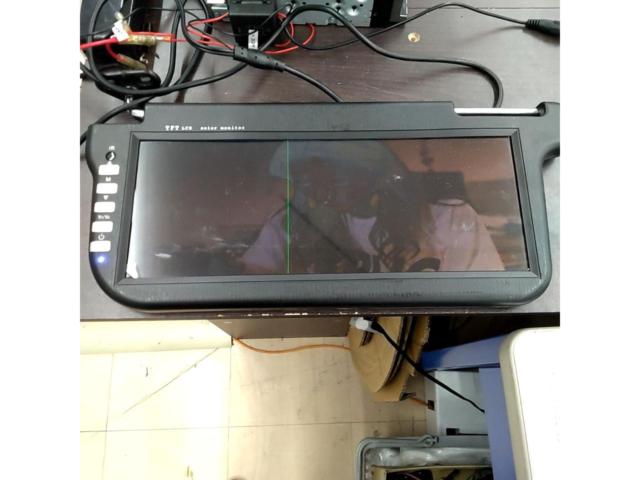【TFT】colr monitor 12インチ バイザーモニター左 ノイズ有