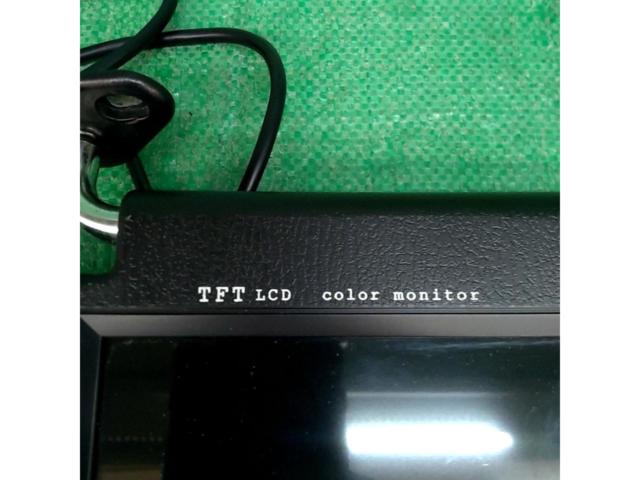 【TFT】colr monitor 12インチ バイザーモニター左 ノイズ有