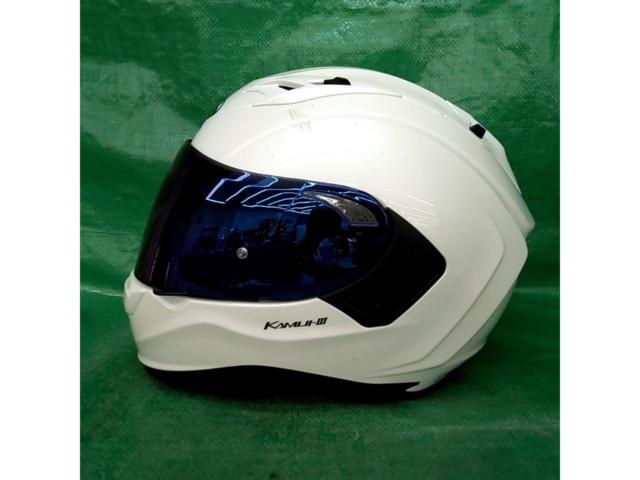 OGK KABUTO
KAMUI-Ⅲ
Pearl White
L size
With mirror shield