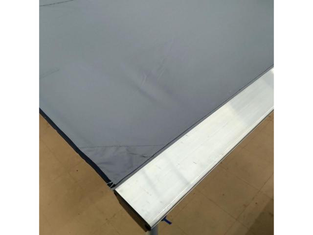 【DANCHEL OUTDOOR】サイドタープ/オーニング (グレー, 2x3m)