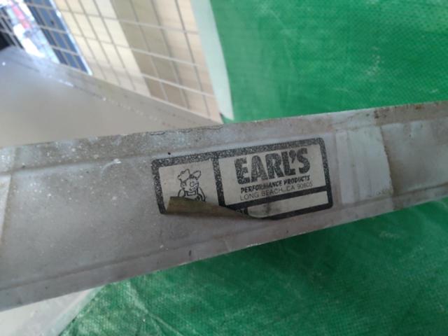【EARL’S】オイルクーラー シルビアより取り外し