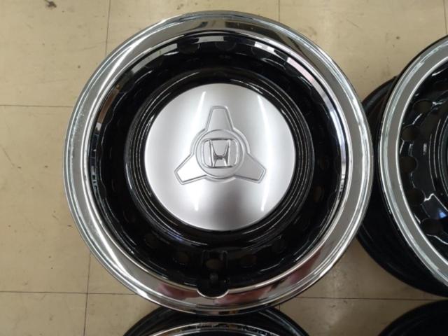 Honda genuine
N-ONE
Steel wheel
&amp;
Half wheel caps
&amp;
Plated ring