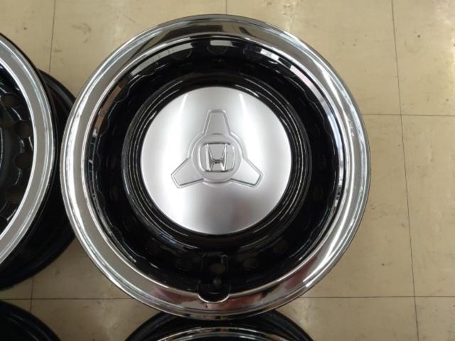 Honda genuine
N-ONE
Steel wheel
&amp;
Half wheel caps
&amp;
Plated ring