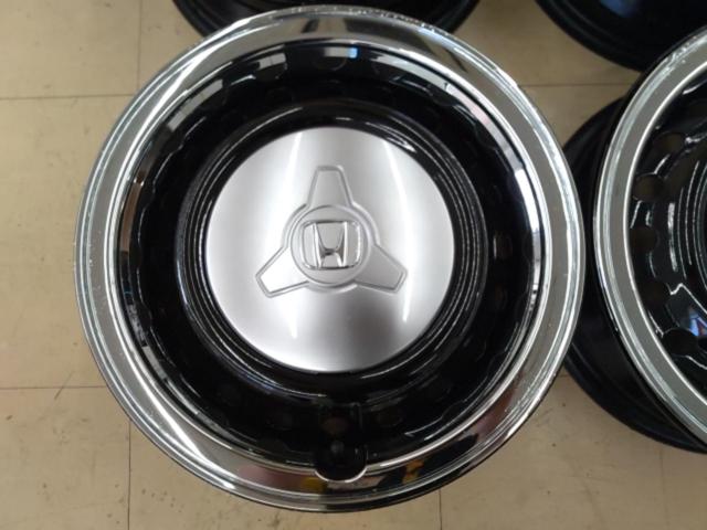 Honda genuine
N-ONE
Steel wheel
&amp;
Half wheel caps
&amp;
Plated ring