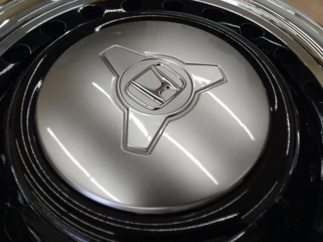 Honda genuine
N-ONE
Steel wheel
&amp;
Half wheel caps
&amp;
Plated ring