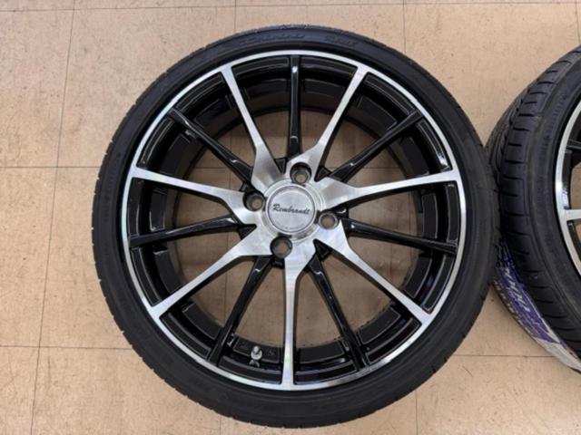 【2本のみ】BADX(バドックス)REMBRANDT(レンブラント) MS-7+GOODYEAR EAGLE LS2000 HybridⅡ