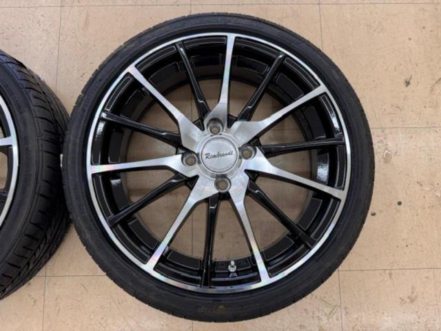 【2本のみ】BADX(バドックス)REMBRANDT(レンブラント) MS-7+GOODYEAR EAGLE LS2000 HybridⅡ