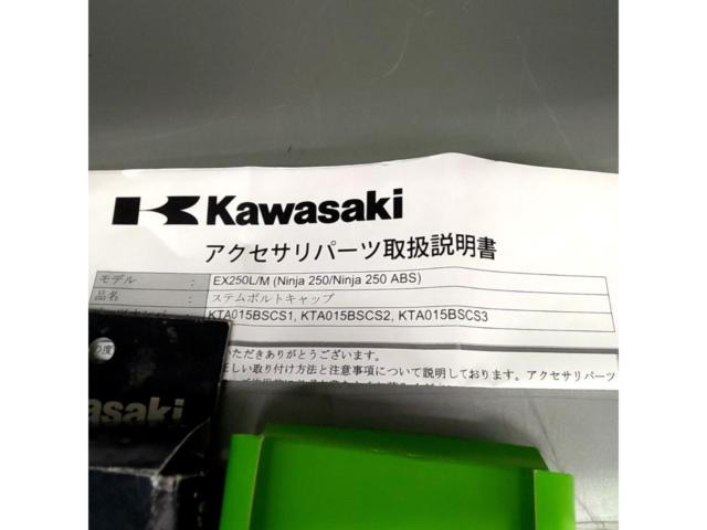 KAWASAKI Stem Bolt Cap
Ninja250 / EX250L