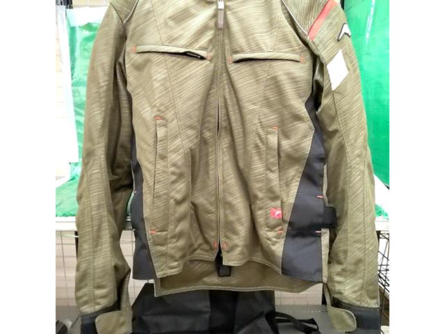 【KUSHITANI】K-2423 フルメッシュジャケット カーキ Lサイズ