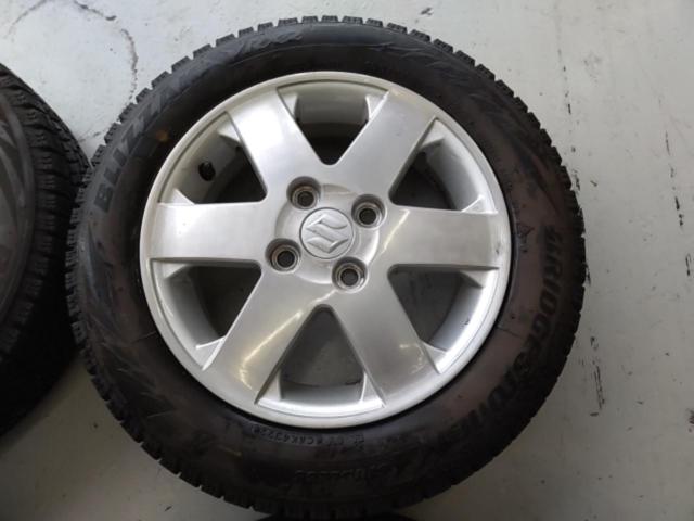 スズキ純正(SUZUKI) ワゴンR/MH21S アルミホイール + BRIDGESTONE(ブリヂストン) BLIZZAK VRX2 155/65R14