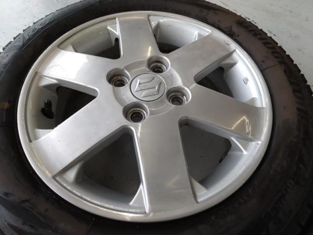 スズキ純正(SUZUKI) ワゴンR/MH21S アルミホイール + BRIDGESTONE(ブリヂストン) BLIZZAK VRX2 155/65R14