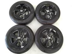 【トヨタ純正】 プリウス/ZVW30 後期 アルミホイール ※カバー再塗装ブラック + BRIDGESTONE NEWNO 195/65R15