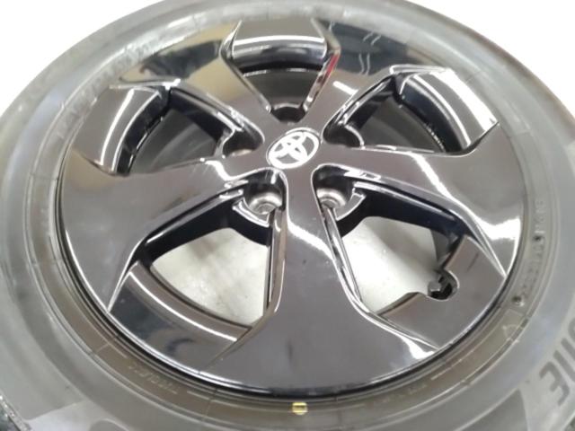 【トヨタ純正】 プリウス/ZVW30 後期 アルミホイール ※カバー再塗装ブラック + BRIDGESTONE NEWNO 195/65R15