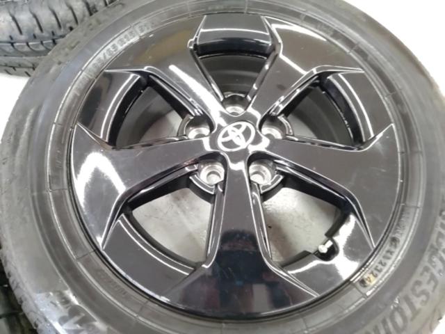 【トヨタ純正】 プリウス/ZVW30 後期 アルミホイール ※カバー再塗装ブラック + BRIDGESTONE NEWNO 195/65R15