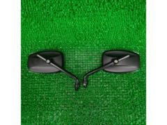DAYTONA(デイトナ) HIGH VISIBILITY MIRROR/ハイビジミラー ブラック 左右セット 2分割