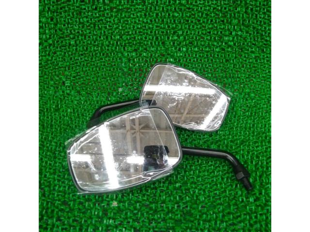 DAYTONA(デイトナ) HIGH VISIBILITY MIRROR/ハイビジミラー ブラック 左右セット 2分割
