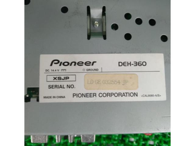 carrozzeria
DEH-360
1DIN
CD / AUX / radio tuner