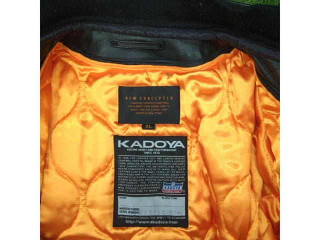 KADOYA(カドヤ) NEW CONCEPTER(ニューコンセプター) レザージャケット 3Lサイズ