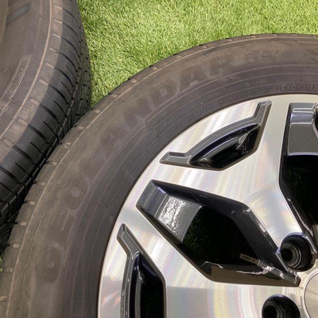 ☆試着無料!!☆スバル純正 SKフォレスターTouring 純正切削光輝アルミホイール + YOKOHAMA GEOLANDAR G91 225/60R17 2024年製造