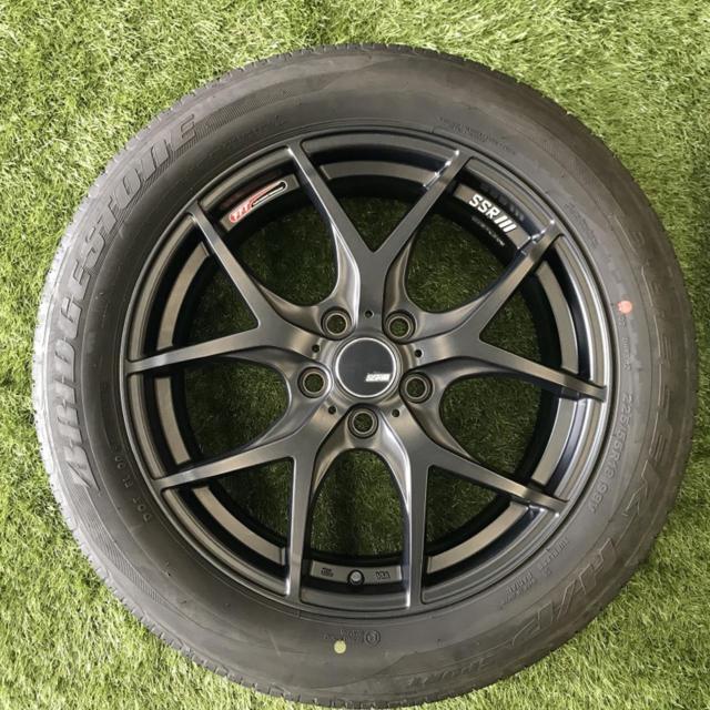 ☆試着無料!!☆TANABE SSR SERIES GTV03 + BRIDGESTONE DUELER H/P 225/55R18 2023年製造 4本