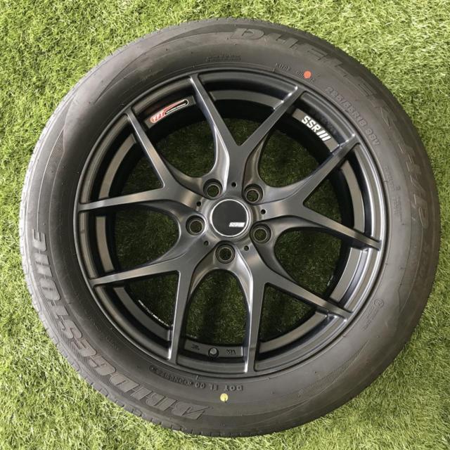 ☆試着無料!!☆TANABE SSR SERIES GTV03 + BRIDGESTONE DUELER H/P 225/55R18 2023年製造 4本