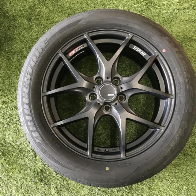 ☆試着無料!!☆TANABE SSR SERIES GTV03 + BRIDGESTONE DUELER H/P 225/55R18 2023年製造 4本