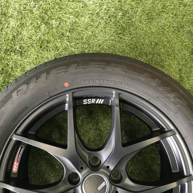 ☆試着無料!!☆TANABE SSR SERIES GTV03 + BRIDGESTONE DUELER H/P 225/55R18 2023年製造 4本