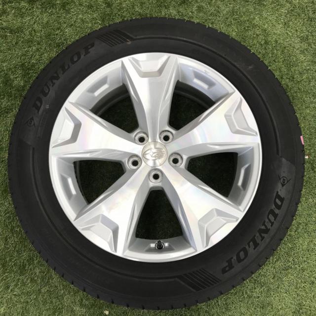 【XV/GP系&フォレスター/SH系流用】SUBARU(スバル) SJ系フォレスター 純正 + DUNLOP LE MANS V+ 225/55R17 2024年製造 4本