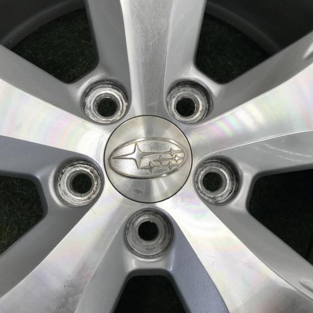 【XV/GP系&フォレスター/SH系流用】SUBARU(スバル) SJ系フォレスター 純正 + DUNLOP LE MANS V+ 225/55R17 2024年製造 4本