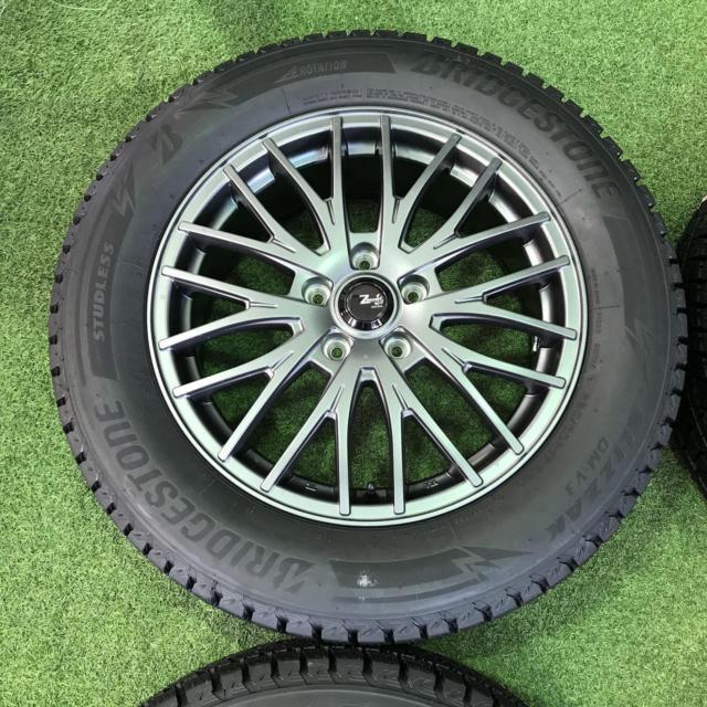 Z-meist UC-10 17インチアルミホイール + BRIDGESTONE BLIZZAK DM-V3 225/60R17 2025年製造