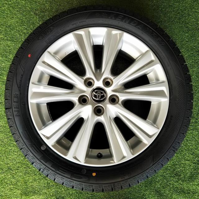 トヨタ純正 30系アルファード/ヴェルファイア前期型 純正アルミホイール + KENDA KR36 235/50R18 2025年製造