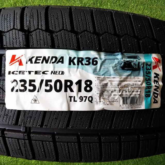 トヨタ純正 30系アルファード/ヴェルファイア前期型 純正アルミホイール + KENDA KR36 235/50R18 2025年製造
