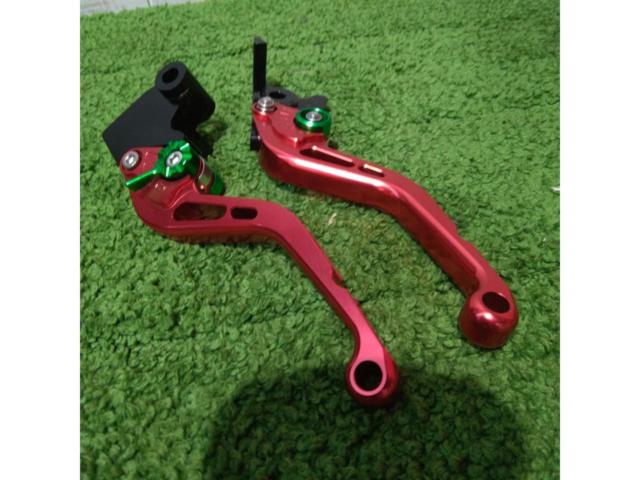 【Z250(EX250Y:2024)外し品】U-KANAYA ショートレバーセット