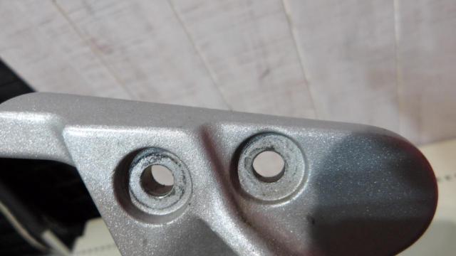 【GL1800(SC47)外し品】 メーカー不明フロアボード HONDA純正ブラケット付き