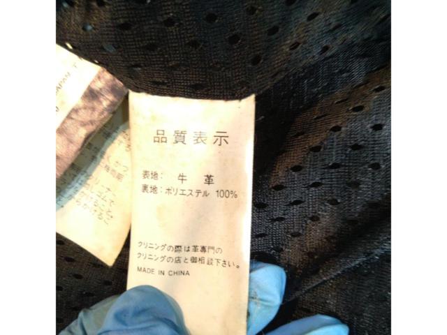 【サイズ:L】KADOYAカドヤ  シングルライダースジャケット