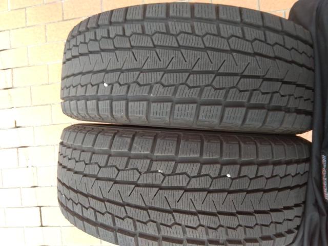 【三菱純正】デリカD:5後期型シャモニーブラック純正ホイール +【YOKOHAMA】iceGUARD G075