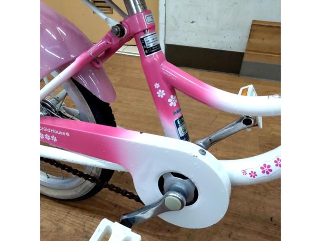 サイモト自転車 ChildHouse 16インチ キッズサイクル ピンク