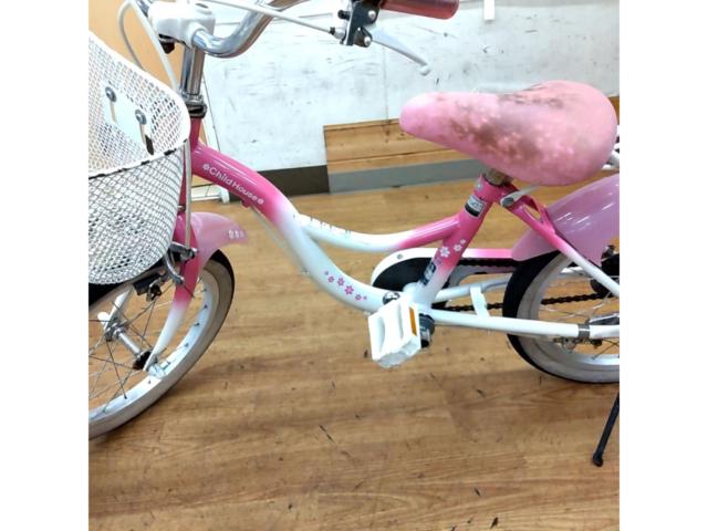 サイモト自転車 ChildHouse 16インチ キッズサイクル ピンク