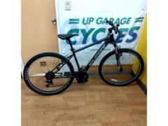 ※前後ホイール振れ大、チェーンリングカバー破損 イオンバイク SPLENDIDE 27.5×2.1インチ 3×6S スチールMTB ブラック